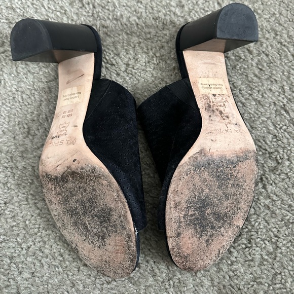 Via Spiga block heel black pattern - Picture 4 of 9